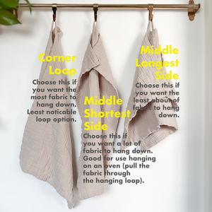 Thick Cotton Gauze Tea Towel - Many Colors Available