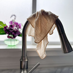 Lightweight Muslin Cloth / Napkin / Washcloth / MULTIPLE COLORS
