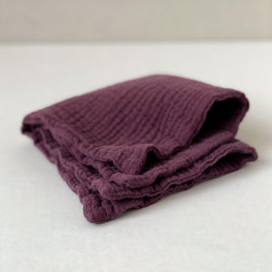 Large Cotton Muslin Washcloth - Many Colors Available - Charley Charles