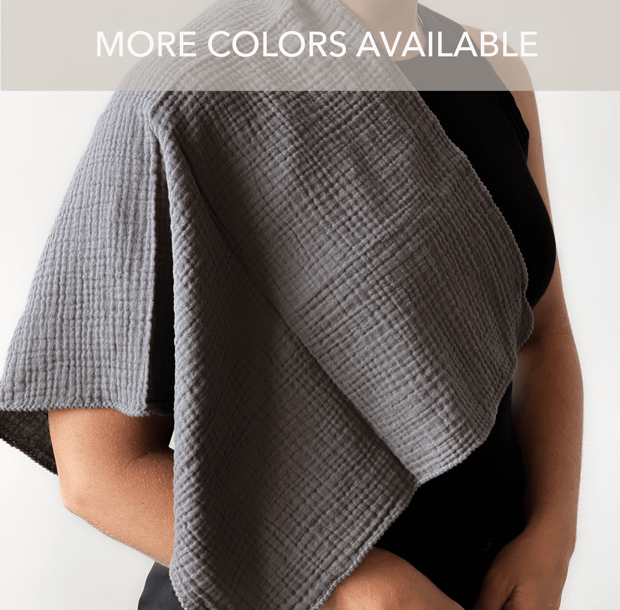 Lightweight Burp Cloth - Shoulder Towel - MORE COLORS AVAILABLE - Charley Charles