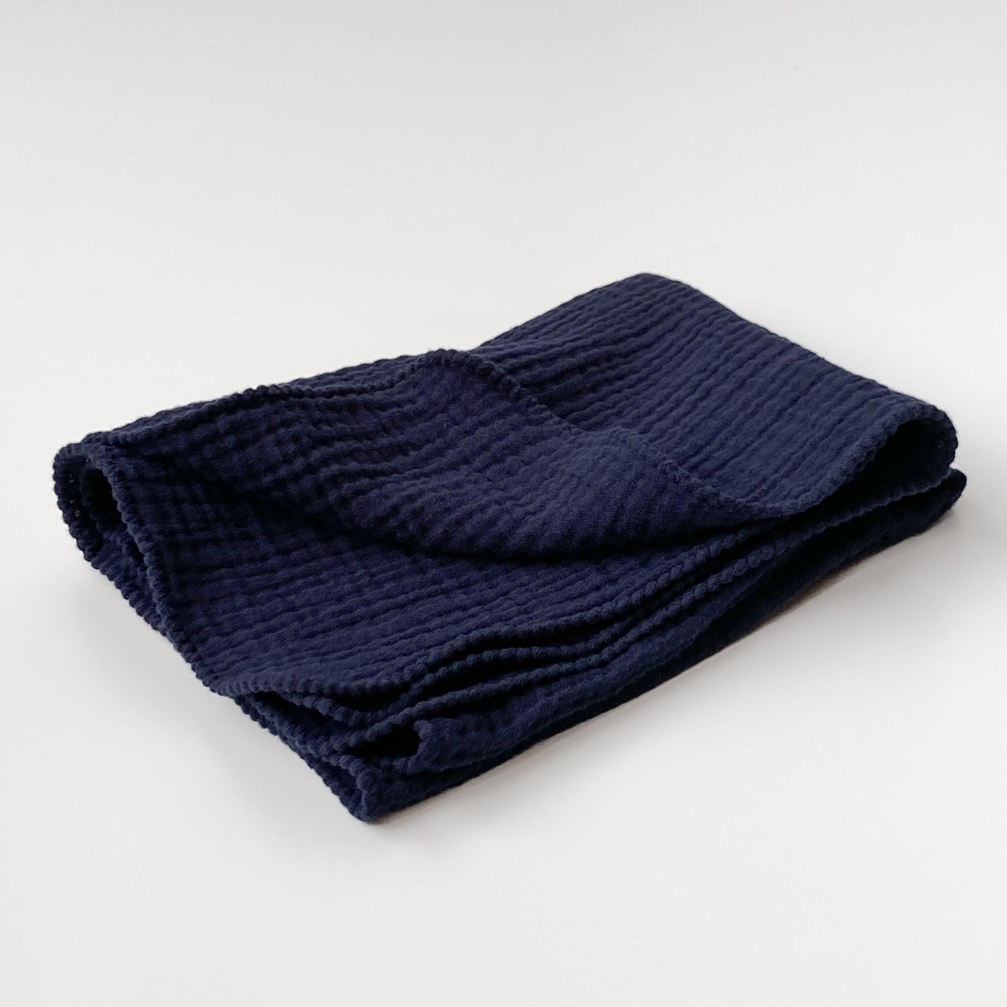 Tie Dye Print Thin Gauze Towel. Handmade Muslin Kitchen Towel