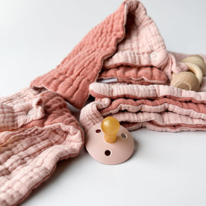 Plush Pacifier Security Blanket - Extra Large 17 X 22 - More Colors Available - Charley Charles