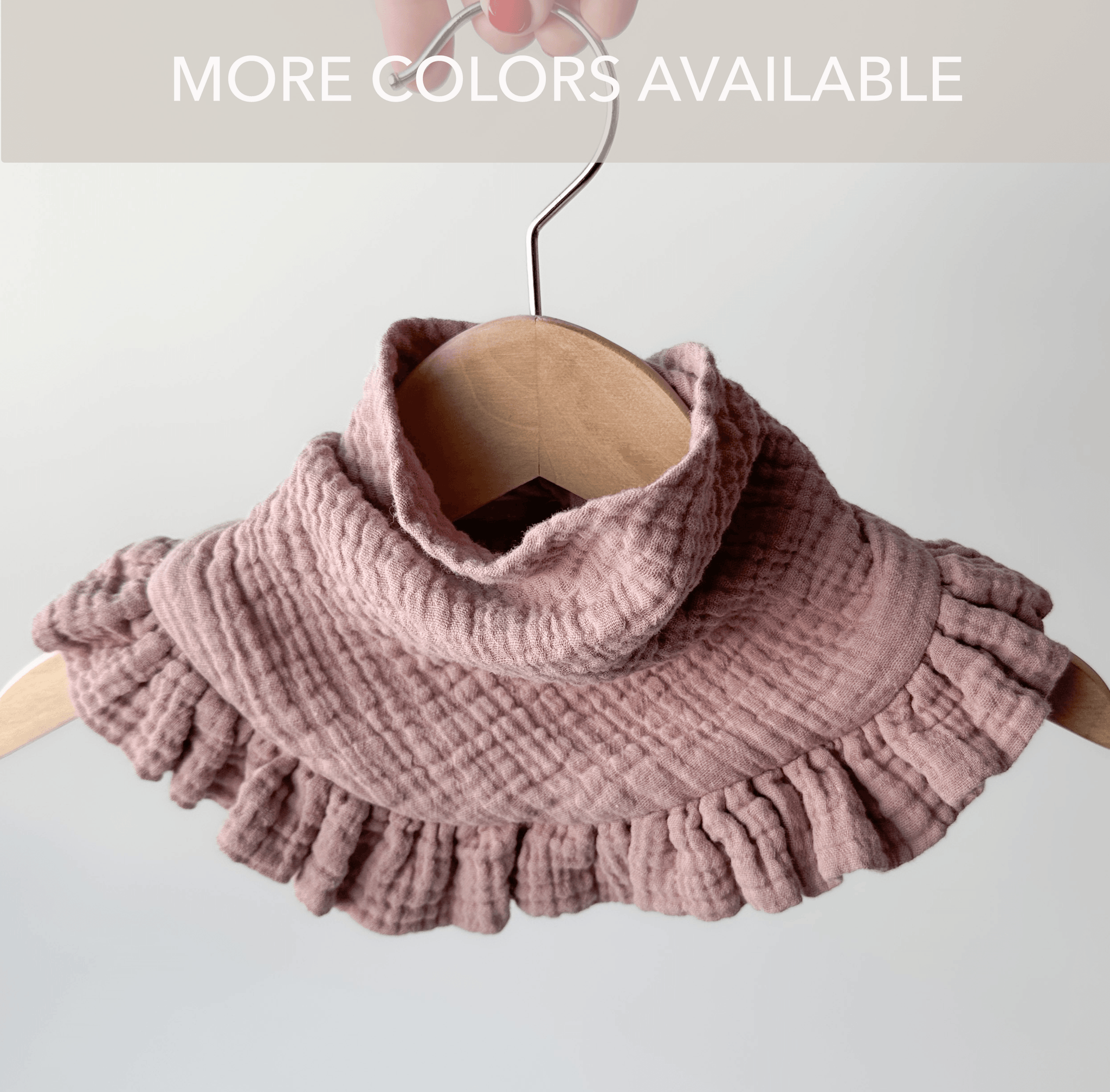 The Ruffle Bib / Many Colors Available - Charley Charles