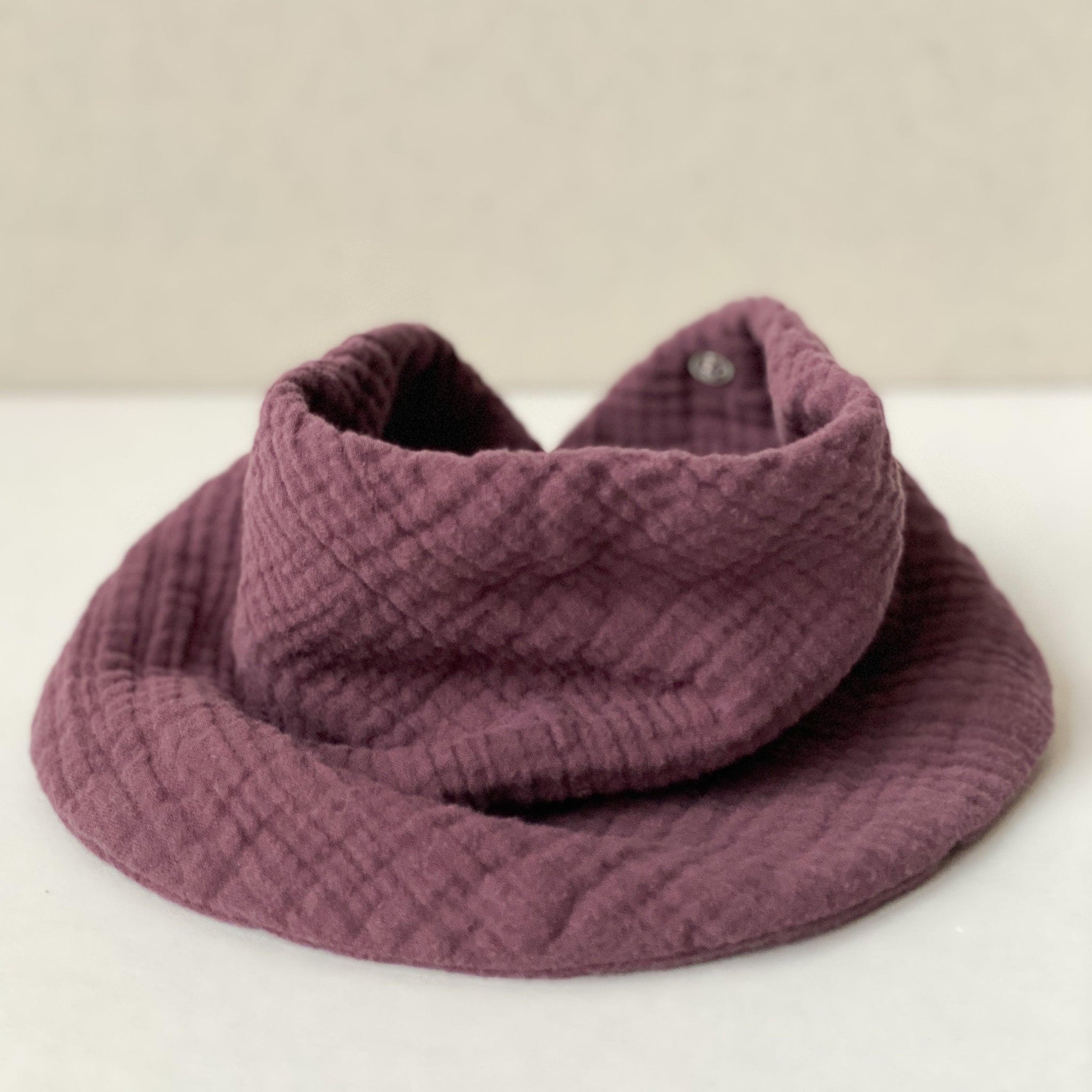 Thick Cotton Gauze Scarf Bib - Many Colors Available - Charley Charles